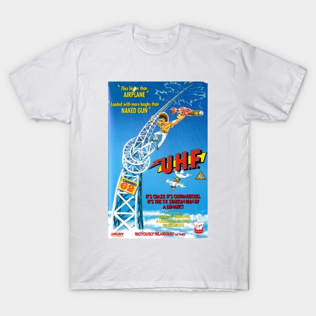 UHF T-Shirt by VHS Retro T-Shirts